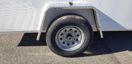 New 7 x 12 Look ST DLX Cargo **With Brakes** 3.5k