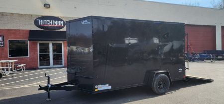 New 7 x 12 Look ST DLX Cargo Blackout Package 3.5k **With Brakes**