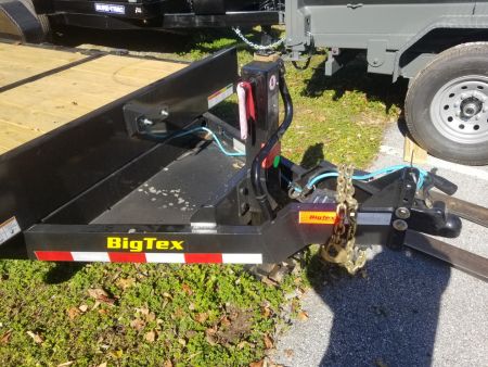 New 7 x 20 (16+4) Big Tex 14TL Tilt Equipment Trailer 14k ***REMOVABLE FENDERS