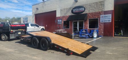 New 7 x 20 (16+4) Big Tex 14TL Tilt Equipment Trailer 14k ***REMOVABLE FENDERS