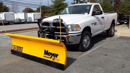 New Meyer 9.0' Lot Pro HD Straight Blade ***Standard Operating System, LED Lights, & Handheld Controller