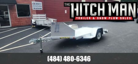 New 4'3" x 10'5" Aluma MC10 Aluminum Single Motorcycle Trailer 2k