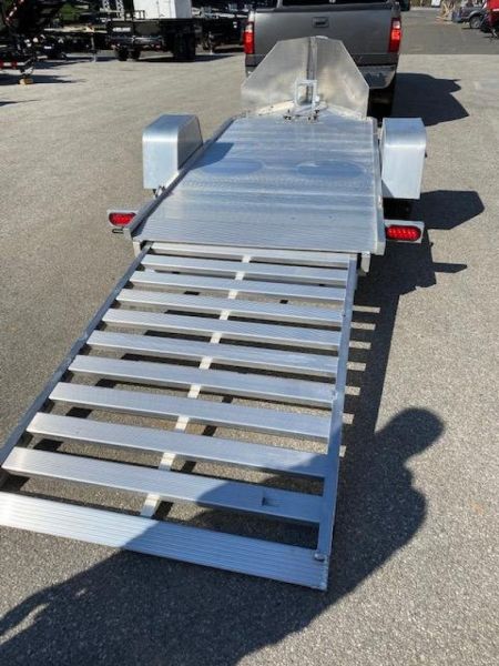 New 4'3" x 10'5" Aluma MC10 Aluminum Single Motorcycle Trailer 2k