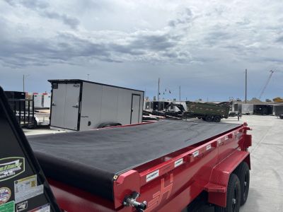 New NEW 2025 Horizon Gooseneck LZ7 14’ x 83” X 24” Dump Trailer 2-7000 lb axles = 14K