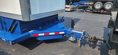 New 6'3" x 15'9" Air-Tow E16-XL Enclosed Drop Deck Equipment Trailer 14.7k
