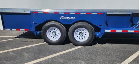New 6'3" x 15'9" Air-Tow E16-XL Enclosed Drop Deck Equipment Trailer 14.7k