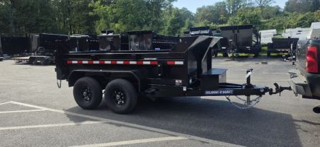 New 6 x 10 Sure-Trac Low-Pro Single Ram Dump Trailer 10k