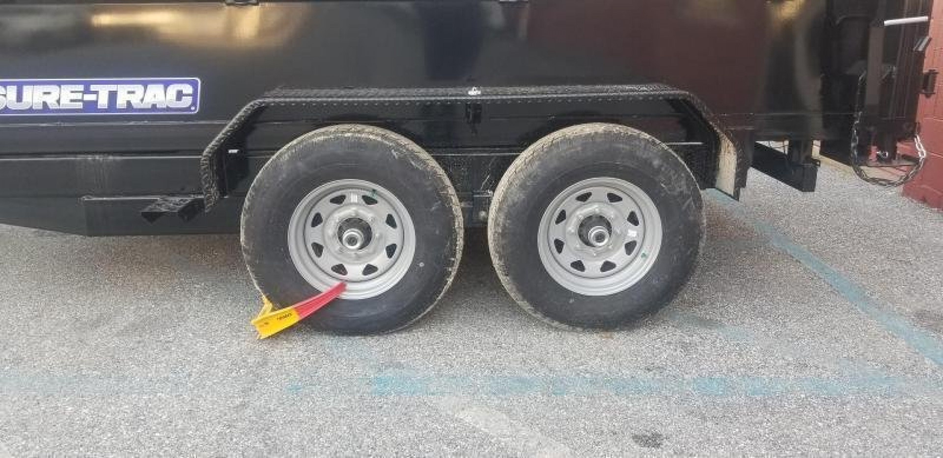 New 7 x 12 Sure-Trac Low-Pro Telescopic 4ft High Side Dump Trailer 14k