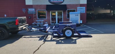 New 4'4  x 8' 6  Air Tow S8-35 Equipment Trailer 5.1k