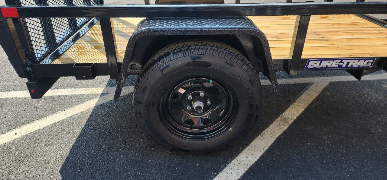 New 5 x 8 Sure-Trac Tube Top Utility Trailer 3k