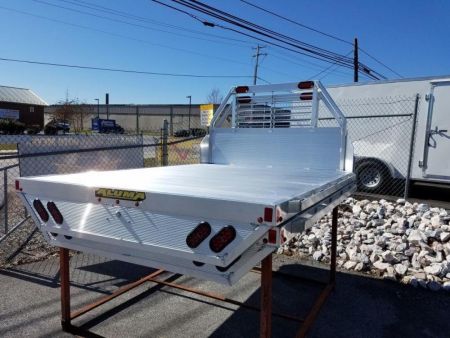 New 81  x 87  ALUMA Aluminum Truck Bed w/ Headache Rack & Lights, ***Full-Size Short-Bed Trucks***