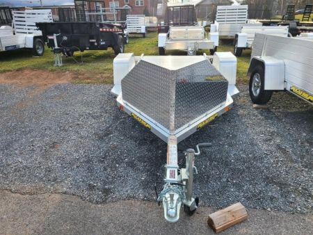 New 4'3" x 10'5" Aluma MC10 Aluminum Single Motorcycle Trailer 3K
