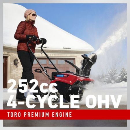 New Toro 38755 Power Clear 821 R-C Commercial Single-Stage Snow Thrower **252cc Toro OHV Engine & Extended Life Paddle