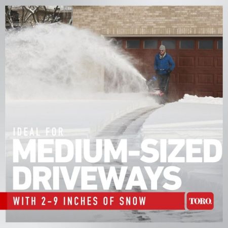 New Toro 38755 Power Clear 821 R-C Commercial Single-Stage Snow Thrower **252cc Toro OHV Engine & Extended Life Paddle