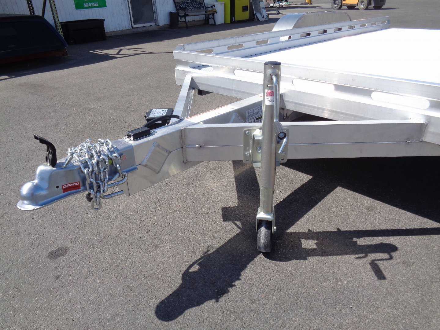 New 2026 ALUMA * 7814R * 14Ft Tandem Axle 7k Car Hauler