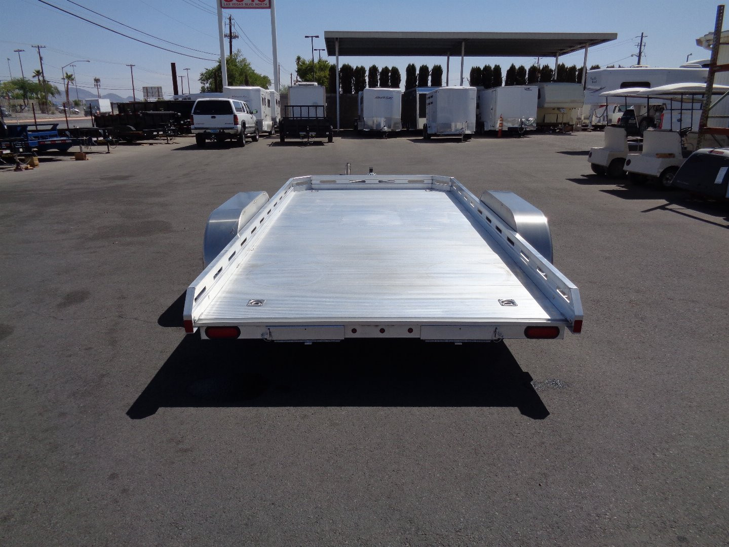 New 2026 ALUMA * 7814R * 14Ft Tandem Axle 7k Car Hauler