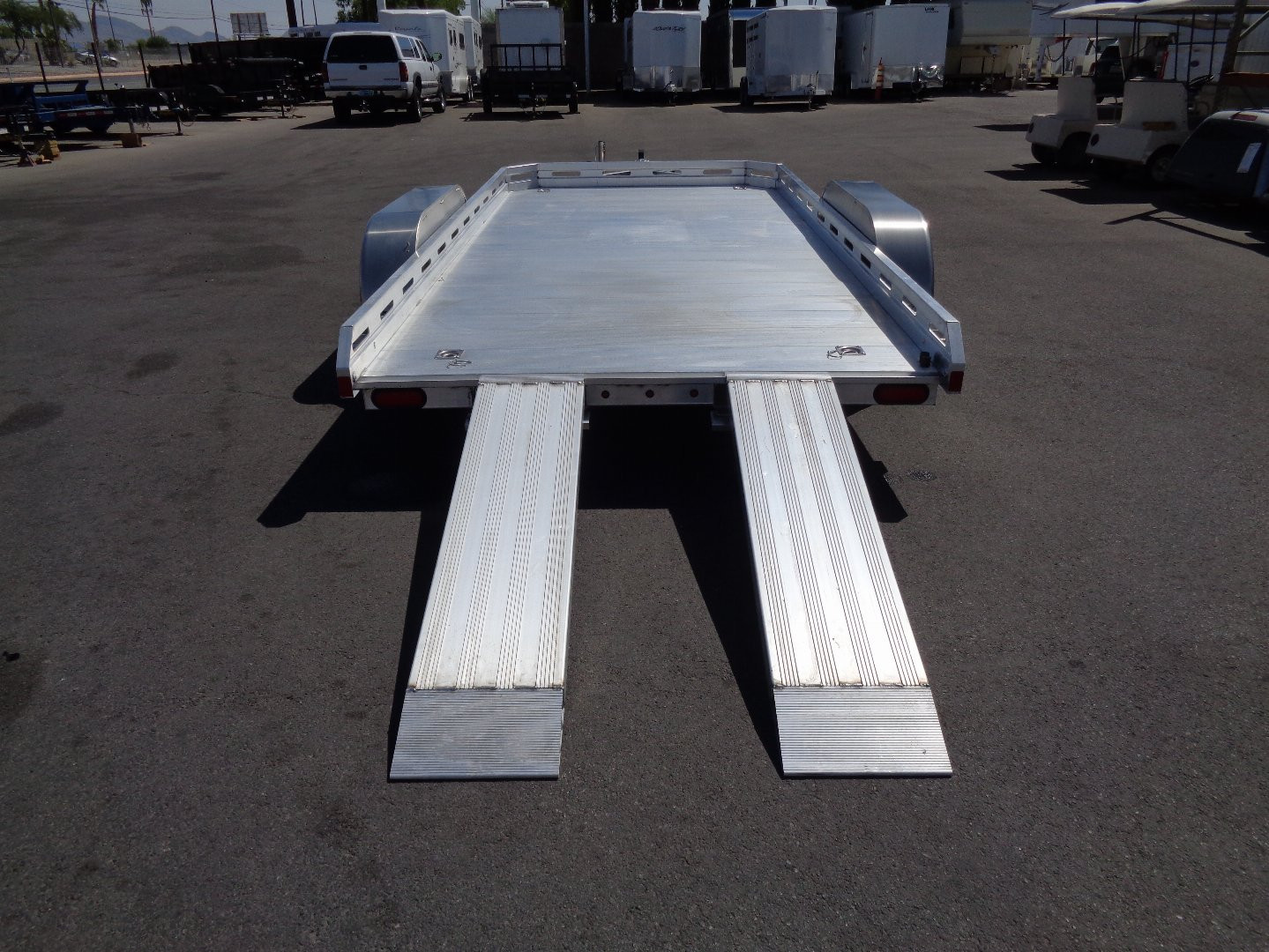 New 2026 ALUMA * 7814R * 14Ft Tandem Axle 7k Car Hauler