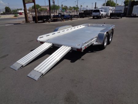 New 2026 ALUMA * 7814R * 14Ft Tandem Axle 7k Car Hauler