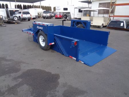 New 2025 AIR TOW * US12-55 * 12Ft Drop Deck Equipment Trailer