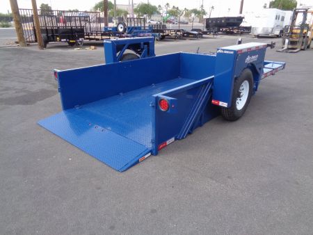 New 2025 AIR TOW * US12-55 * 12Ft Drop Deck Equipment Trailer