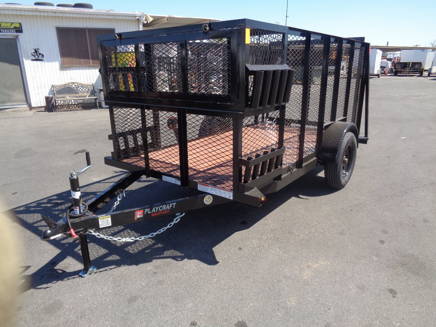 New 2025 Playcraft by Sun Country * SUSA 5X10 * Single Axle Landscape Trailer