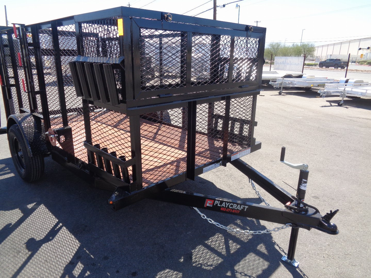 New 2025 Playcraft by Sun Country * SUSA 5X10 * Single Axle Landscape Trailer