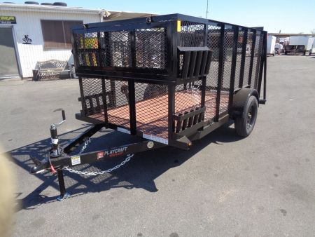 New 2025 Playcraft by Sun Country * SUSA 5X10 * Single Axle Landscape Trailer