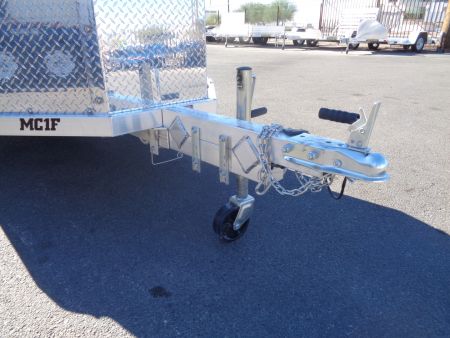 New 2026 Aluma * MC1F * Single Axle Folding Motorcycle Trailer
