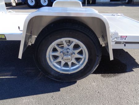New 2026 Aluma * MC1F * Single Axle Folding Motorcycle Trailer