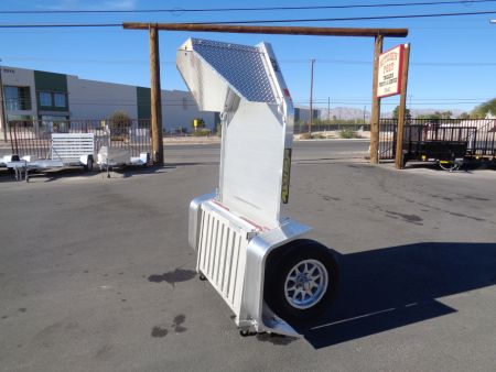 New 2026 Aluma * MC1F * Single Axle Folding Motorcycle Trailer