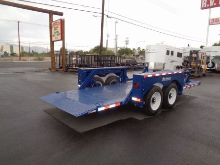New 2027 Air Tow * T16-14 * 16Ft 14k Drop Deck Equipment Trailer