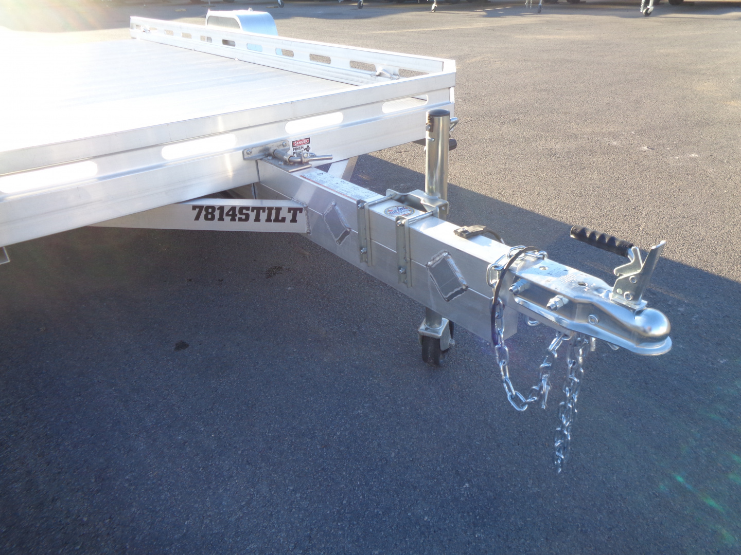 New 2026 Aluma * 7814 TILT-S * 14Ft Single Axle Tilt Utility Trailer
