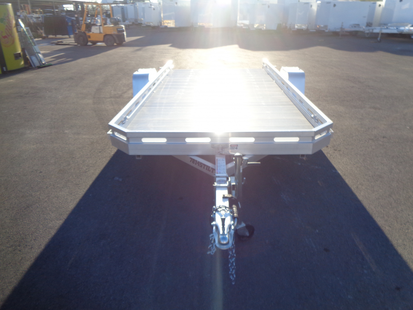 New 2026 Aluma * 7814 TILT-S * 14Ft Single Axle Tilt Utility Trailer
