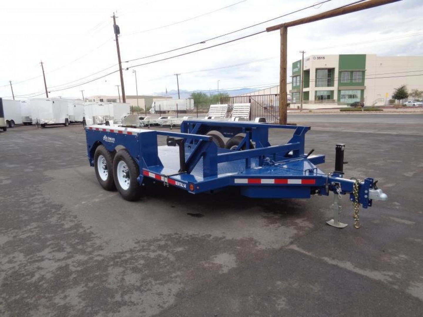 New 2025 Air Tow * RENTAL-14 * 14Ft Drop Deck Equipment Trailer