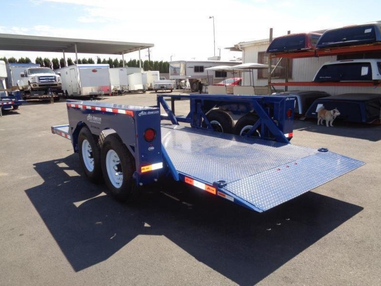 New 2025 Air Tow * T14-10 * 14Ft Drop Deck Equipment Trailer