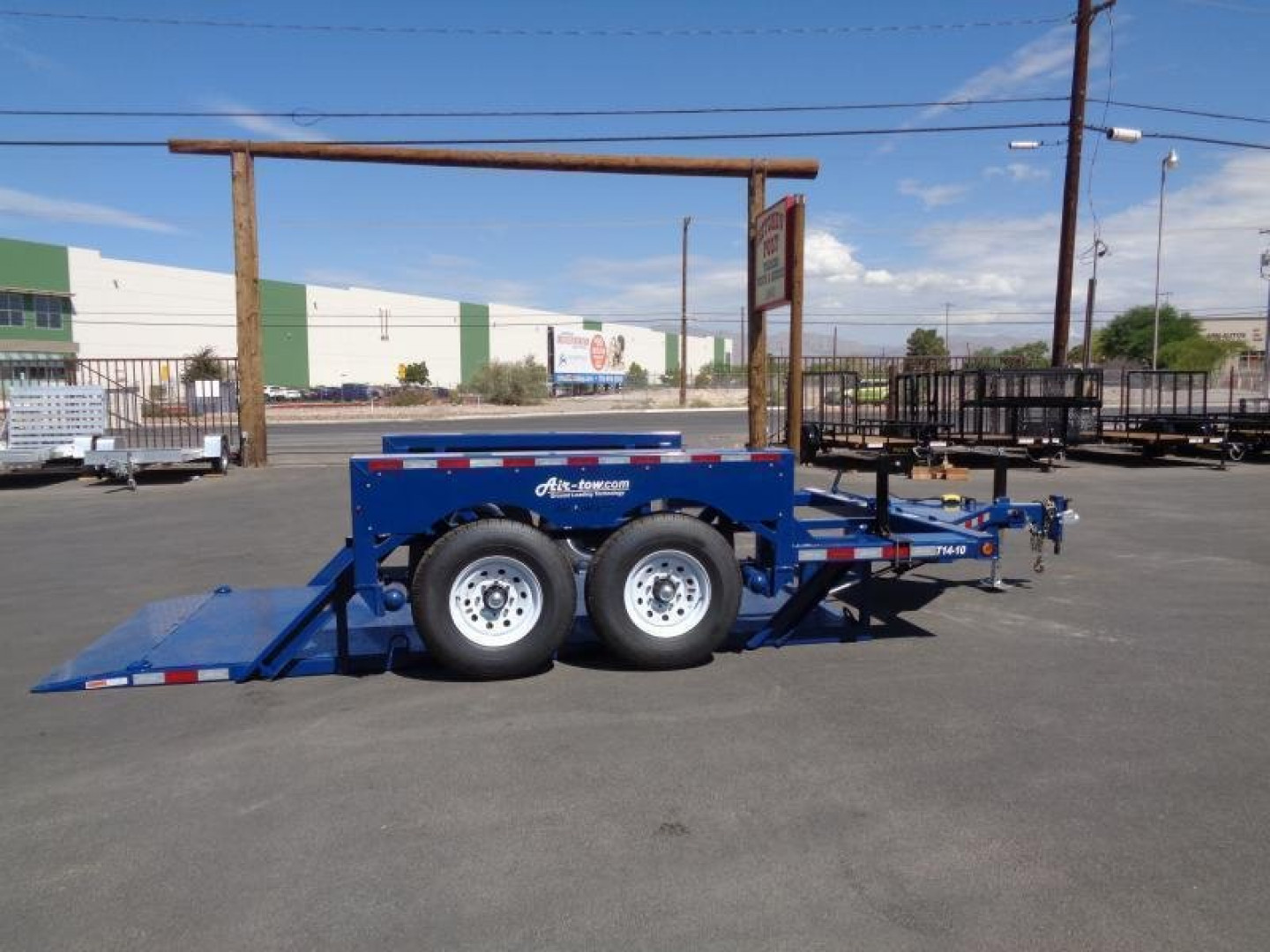 New 2025 Air Tow * T14-10 * 14Ft Drop Deck Equipment Trailer