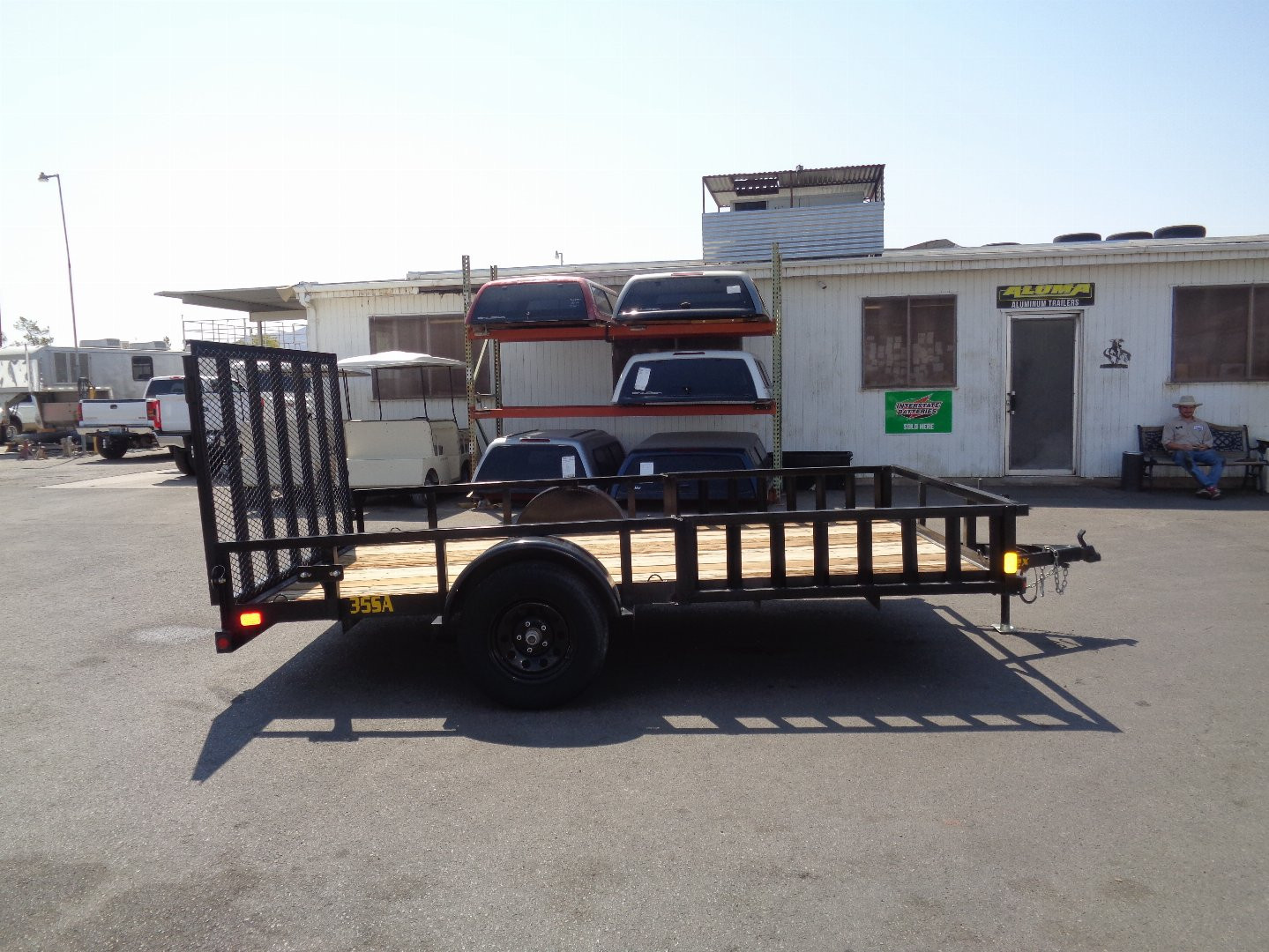 New 2022 Big Tex Trailers 35SA-12 RSX Utility Trailer