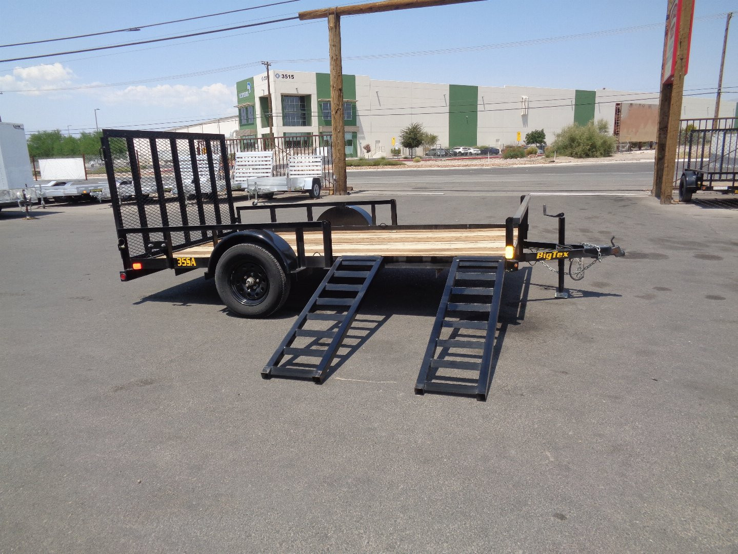 New 2022 Big Tex Trailers 35SA-12 RSX Utility Trailer