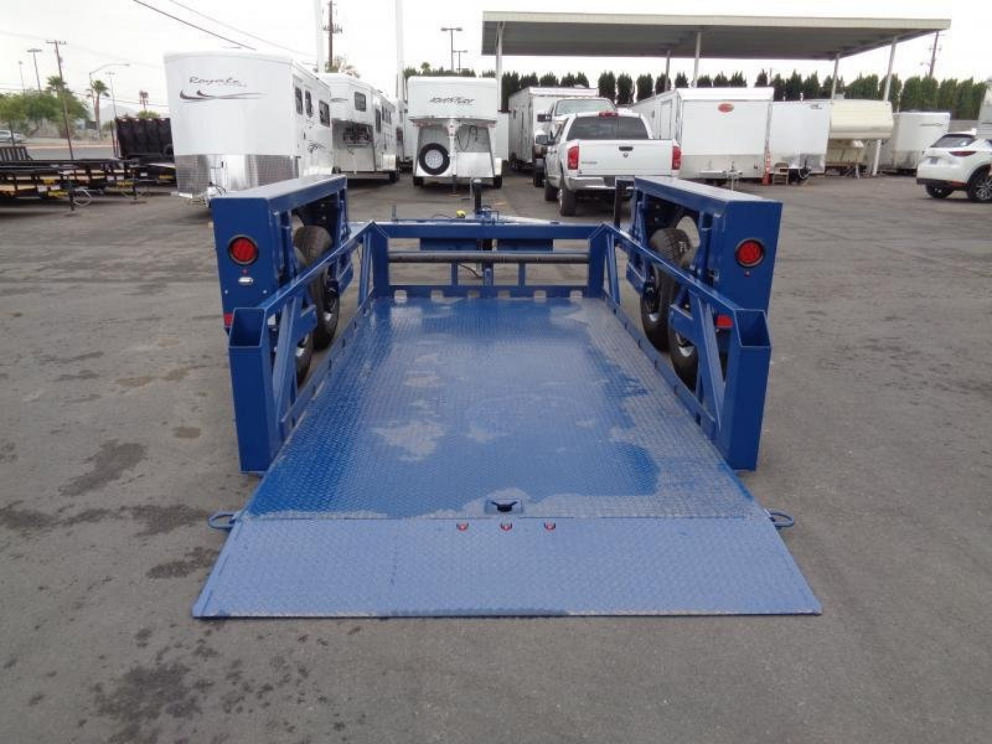 New 2024 Air Tow * RENTAL-14 * 14Ft Drop Deck Equipment Trailer