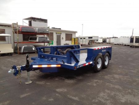 New 2024 Air Tow * RENTAL-14 * 14Ft Drop Deck Equipment Trailer