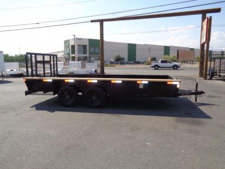 New 2024 Sun Country Play Craft THE WORKS 83X16 Utility Trailer