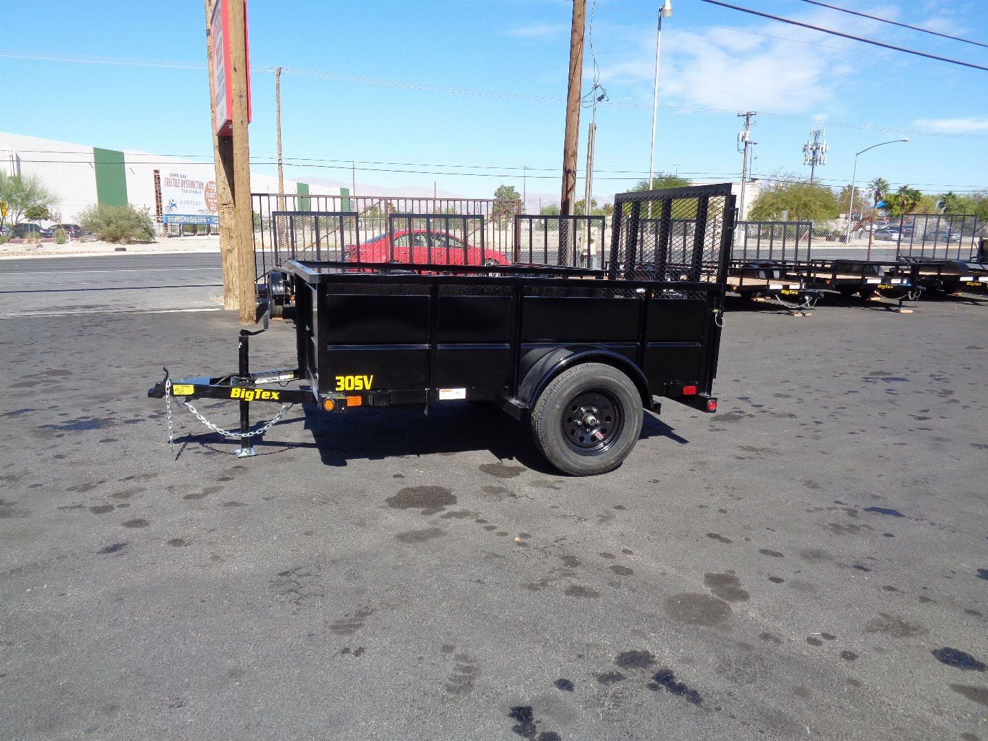 New 2024 Big Tex Trailers * 30SV-08 * 8Ft Single Axle Vanguard Landscape Trailer