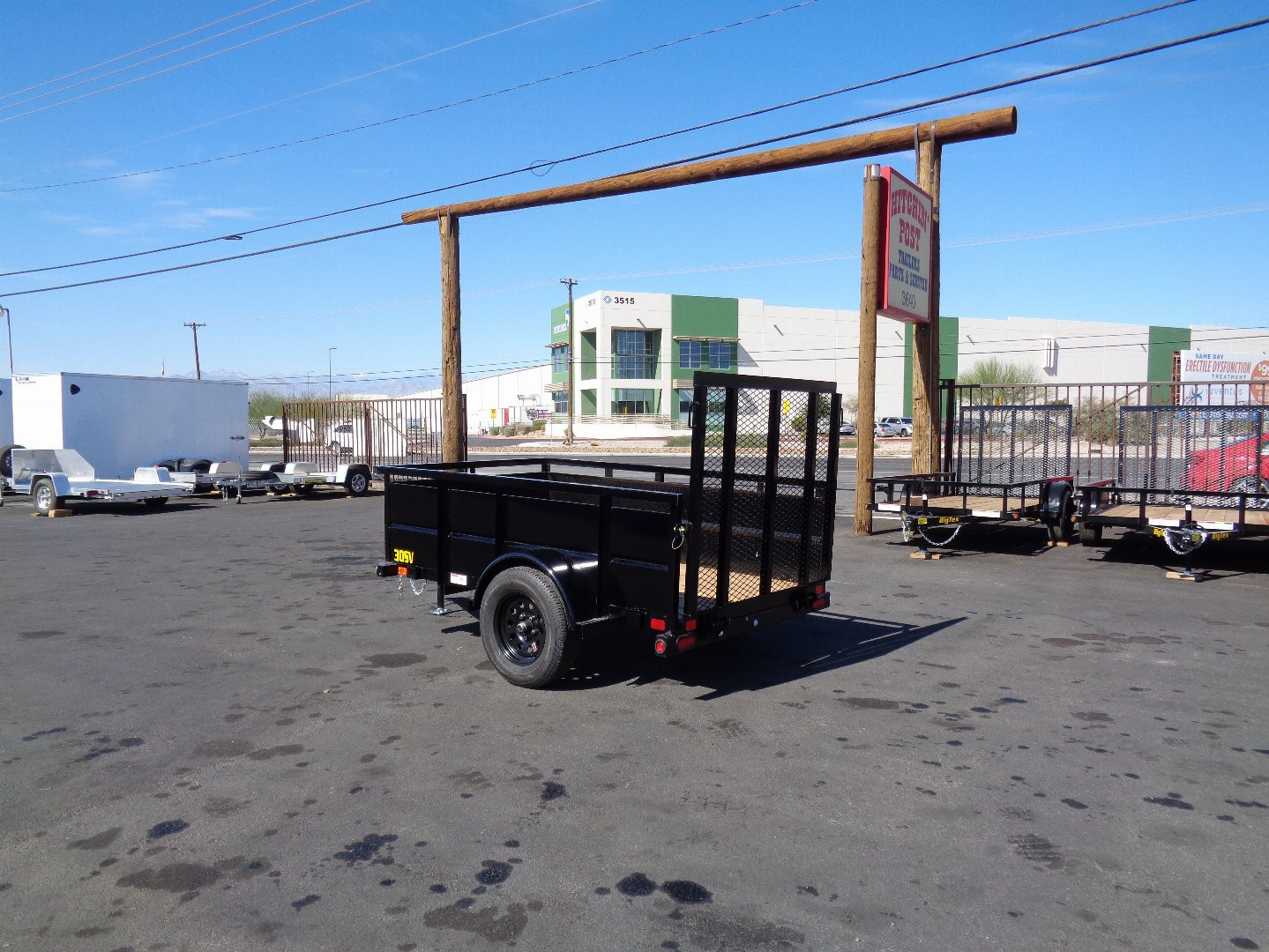 New 2024 Big Tex Trailers * 30SV-08 * 8Ft Single Axle Vanguard Landscape Trailer