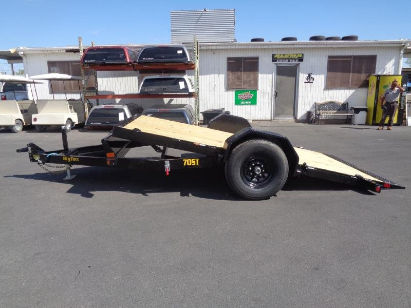 New 2024 Big Tex Trailers 70ST-13 Tilt Trailer
