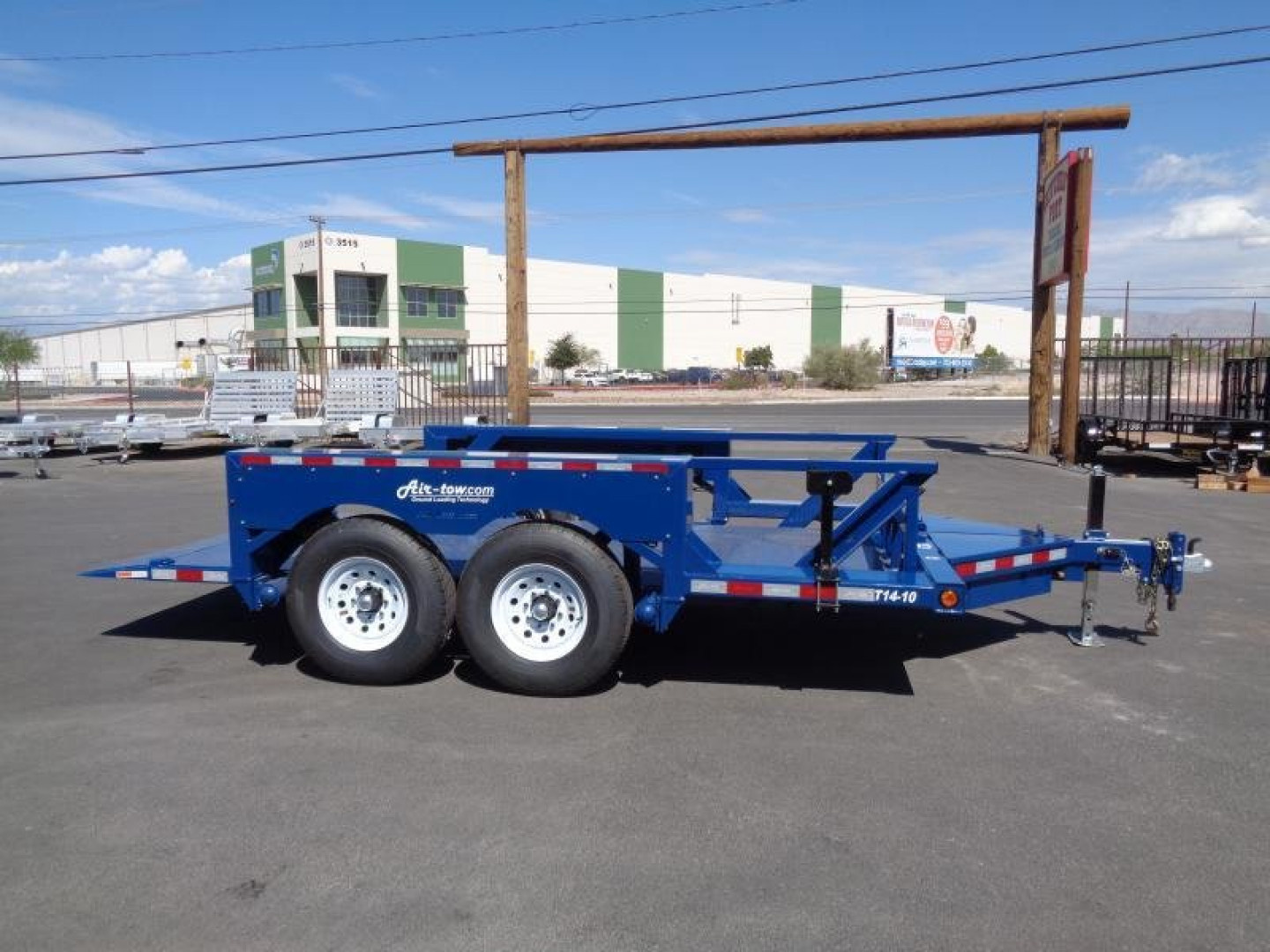 New 2024 Air Tow * T14-10 * 14FT Drop Deck Equipment Trailer