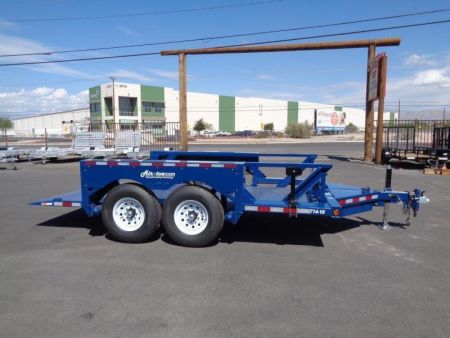 New 2024 Air Tow * T14-10 * 14Ft Drop Deck Equipment Trailer