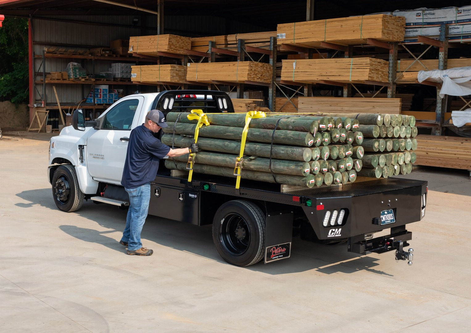 New 2025 CM Truck Beds STEEL RD