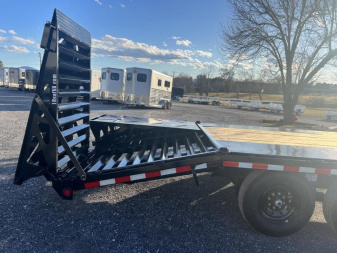 New 2023 Iron Bull 102x20+5 Equipment Trailer