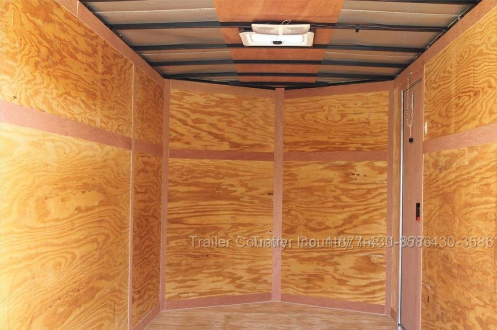 New 2026 Brand New 6 x 12 Motorcycle Cargo Trailer - Two Toned - Harley Davidson Colors