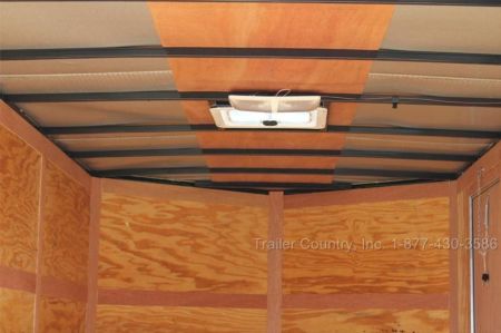 New 2026 Brand New 6 x 12 Motorcycle Cargo Trailer - Two Toned - Harley Davidson Colors
